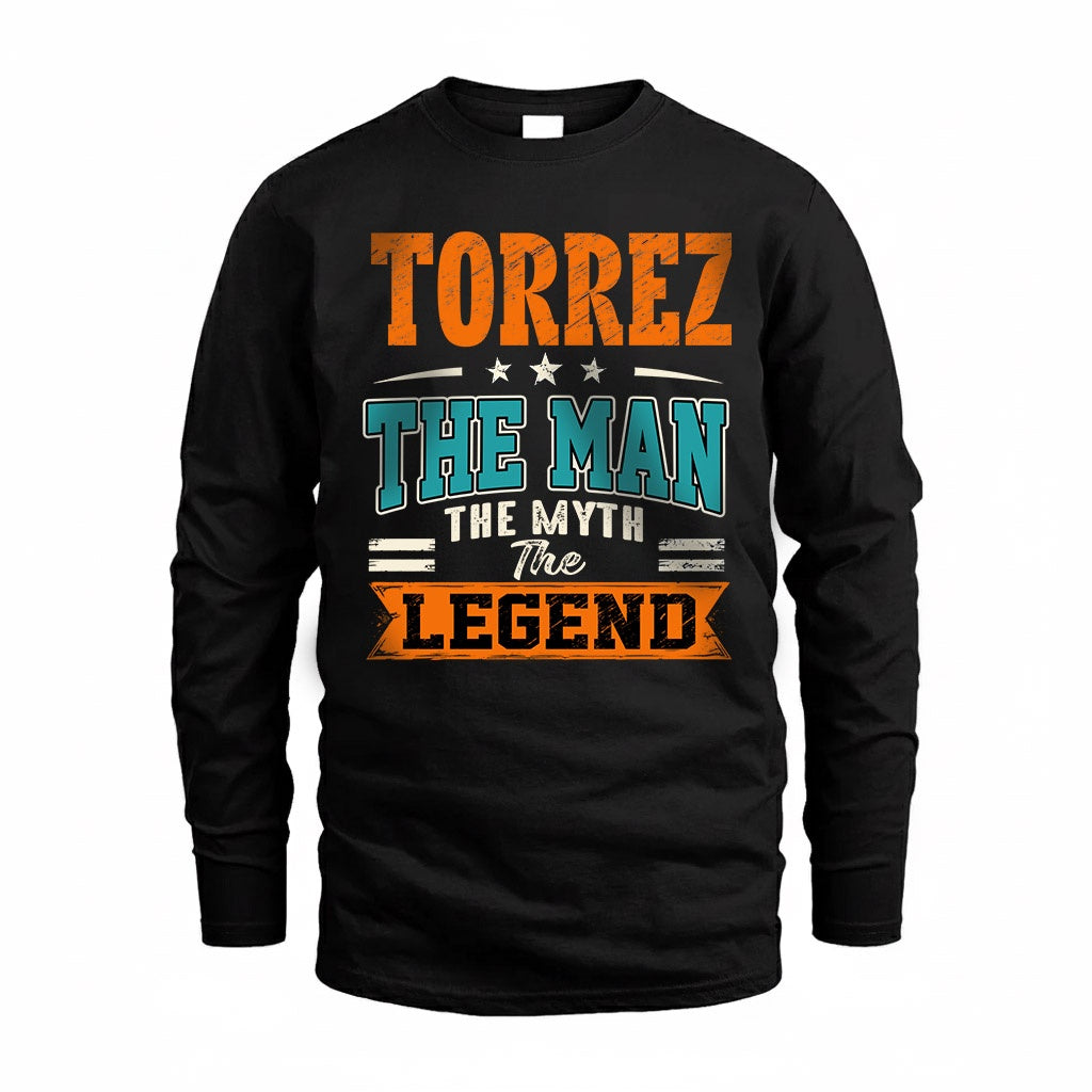 TORREZ HH F007 The Man Myth Legend Personalized Shirt – product image 4