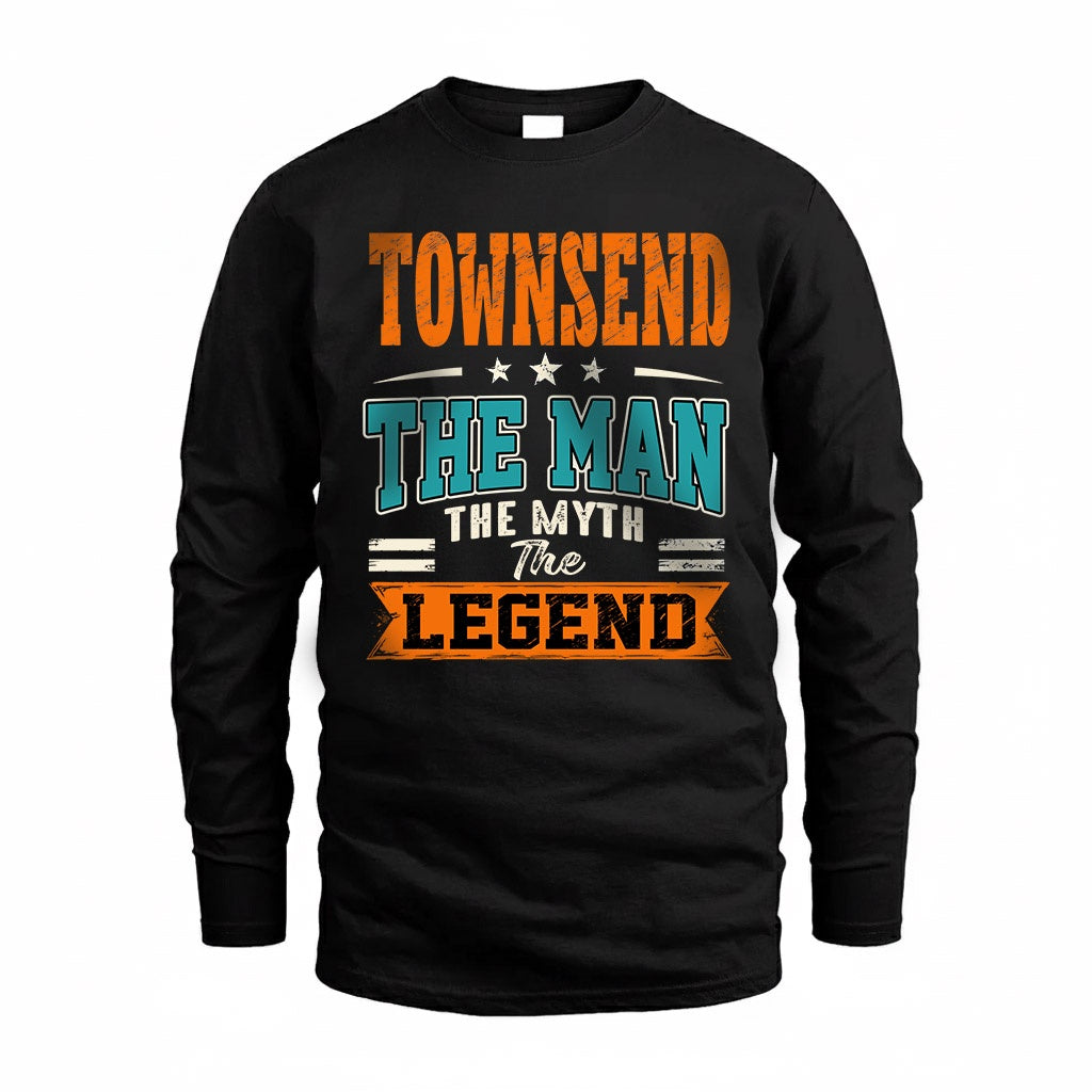 TOWNSEND HH F007 The Man Myth Legend Personalized Shirt – product image 4