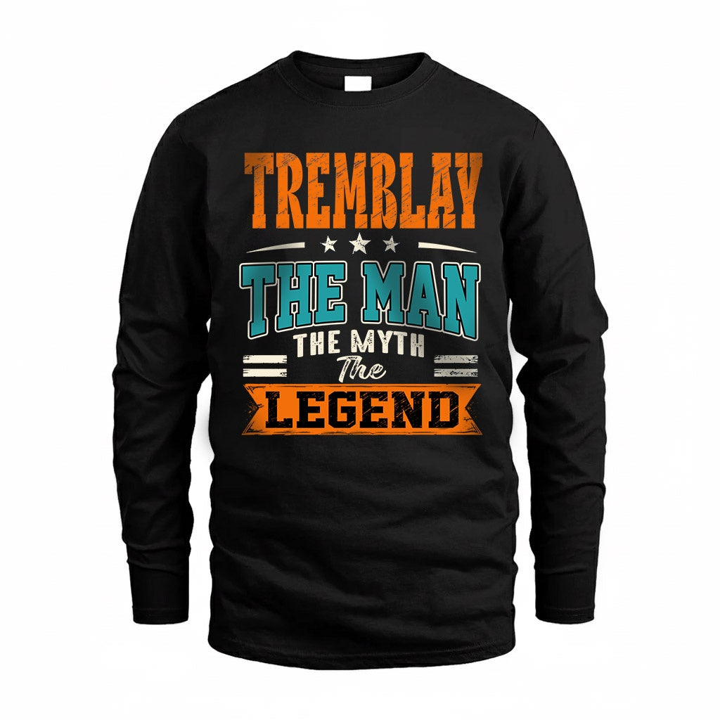 TREMBLAY HH F007 The Man Myth Legend Personalized Shirt – product image 4