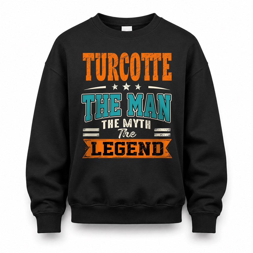 TURCOTTE HH F007 The Man Myth Legend Personalized Shirt – product image 3
