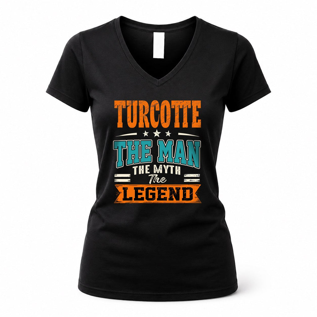 TURCOTTE HH F007 The Man Myth Legend Personalized Shirt – product image 6