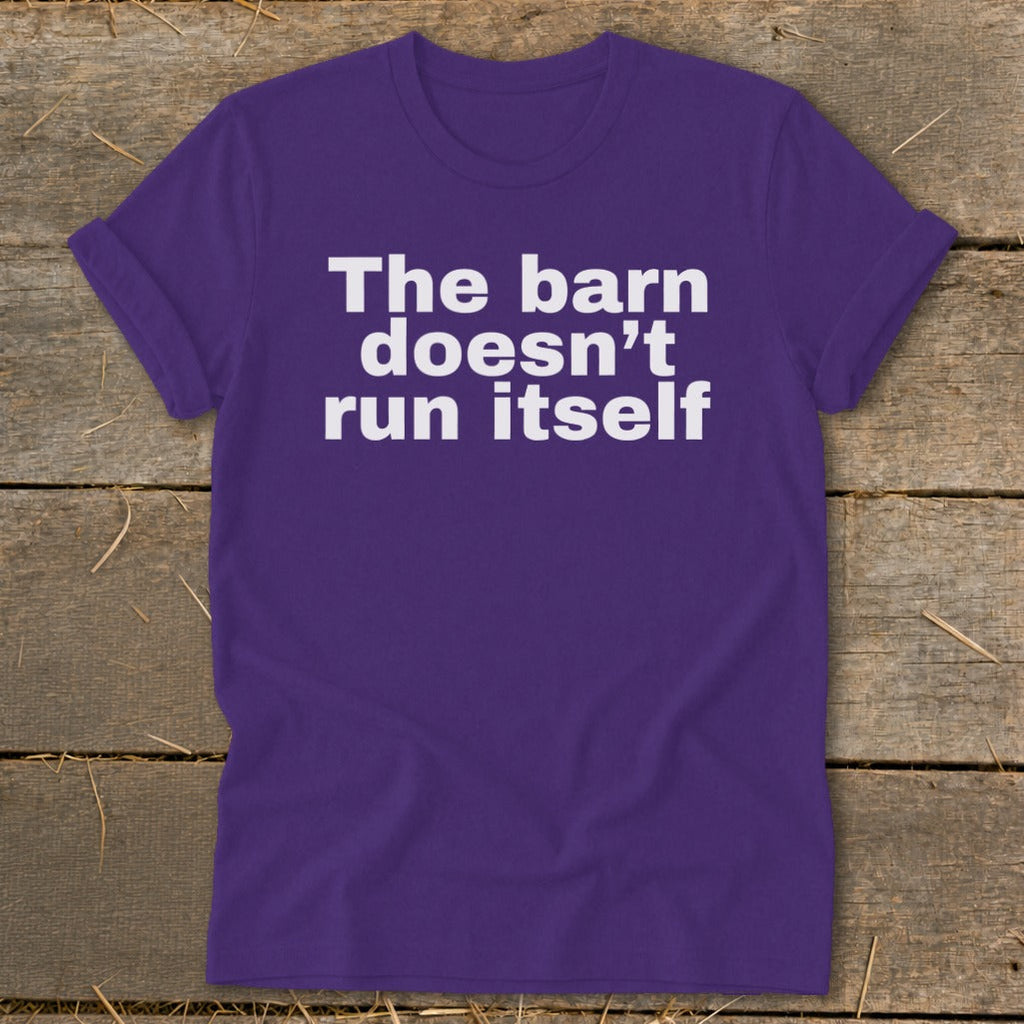 The Barn Doesn't Run Itself Softstyle Tee product image 10