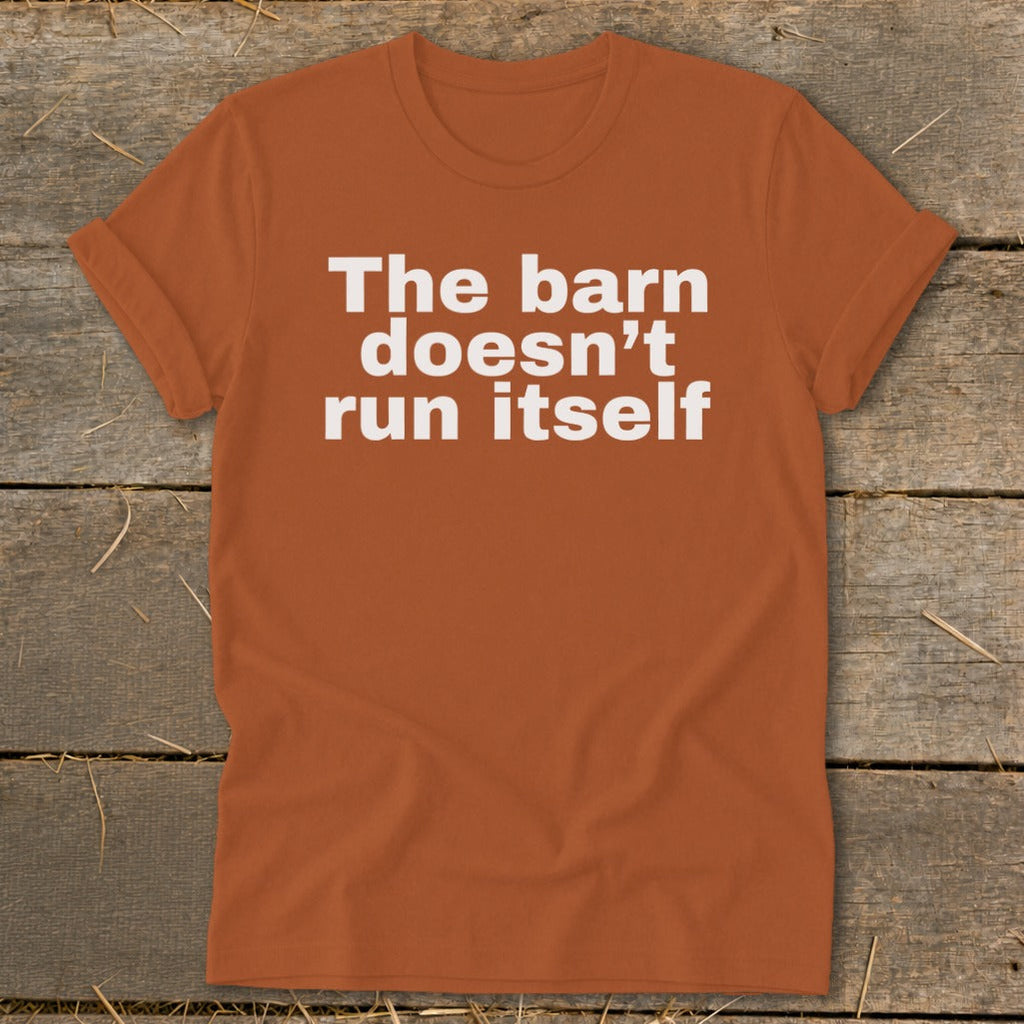 The Barn Doesn't Run Itself Softstyle Tee product image 9