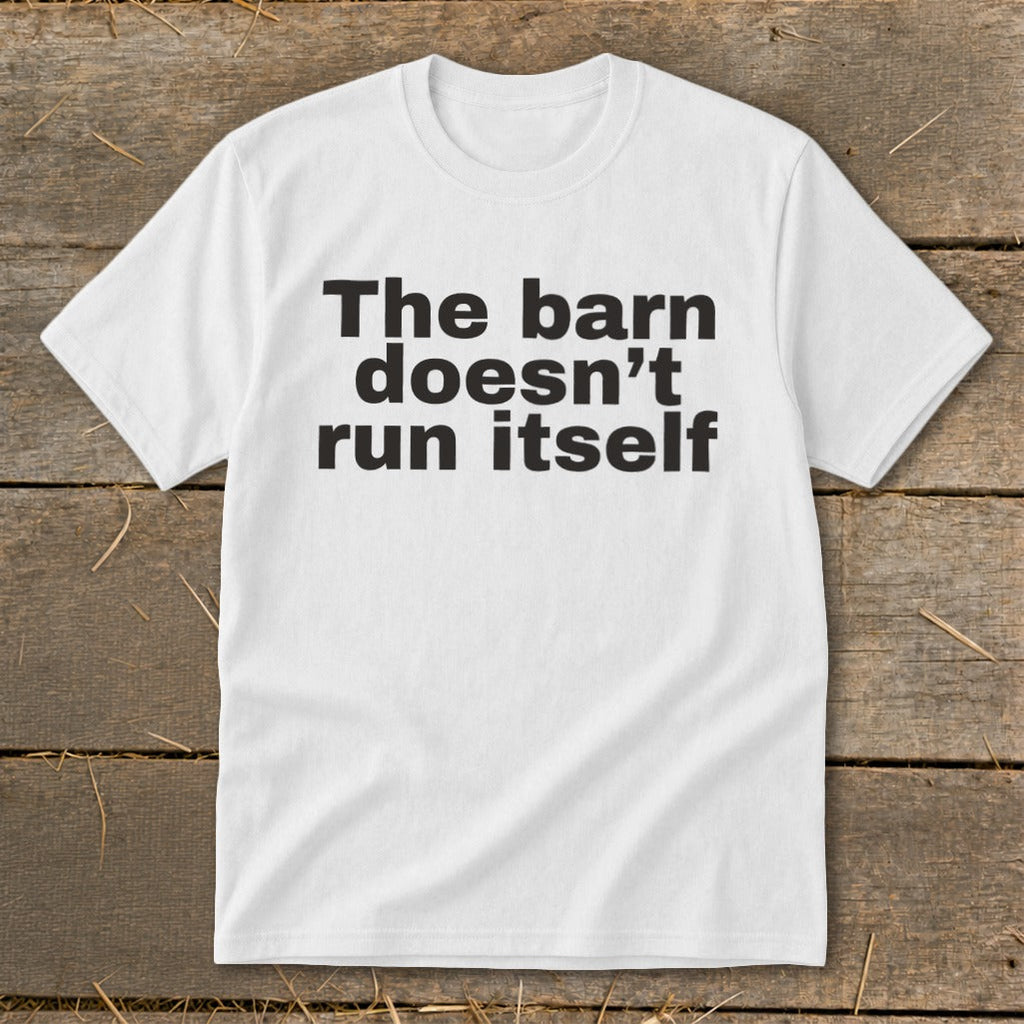 The Barn Doesn't Run Itself Youth Tee product image 2