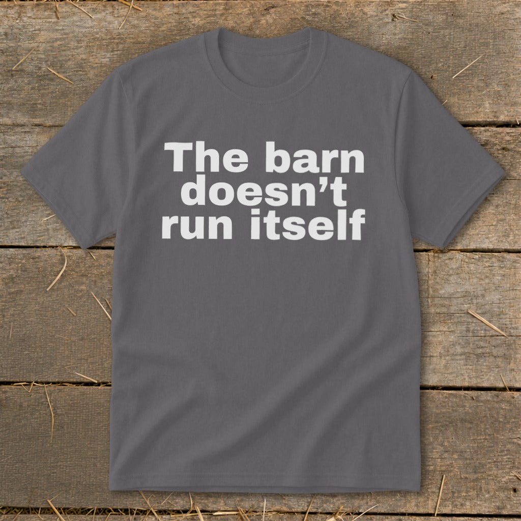The Barn Doesn't Run Itself Youth Tee product image 4