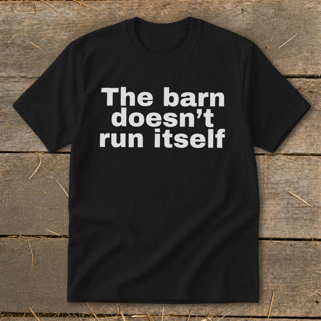 The Barn Doesn't Run Itself Youth Tee product image 5