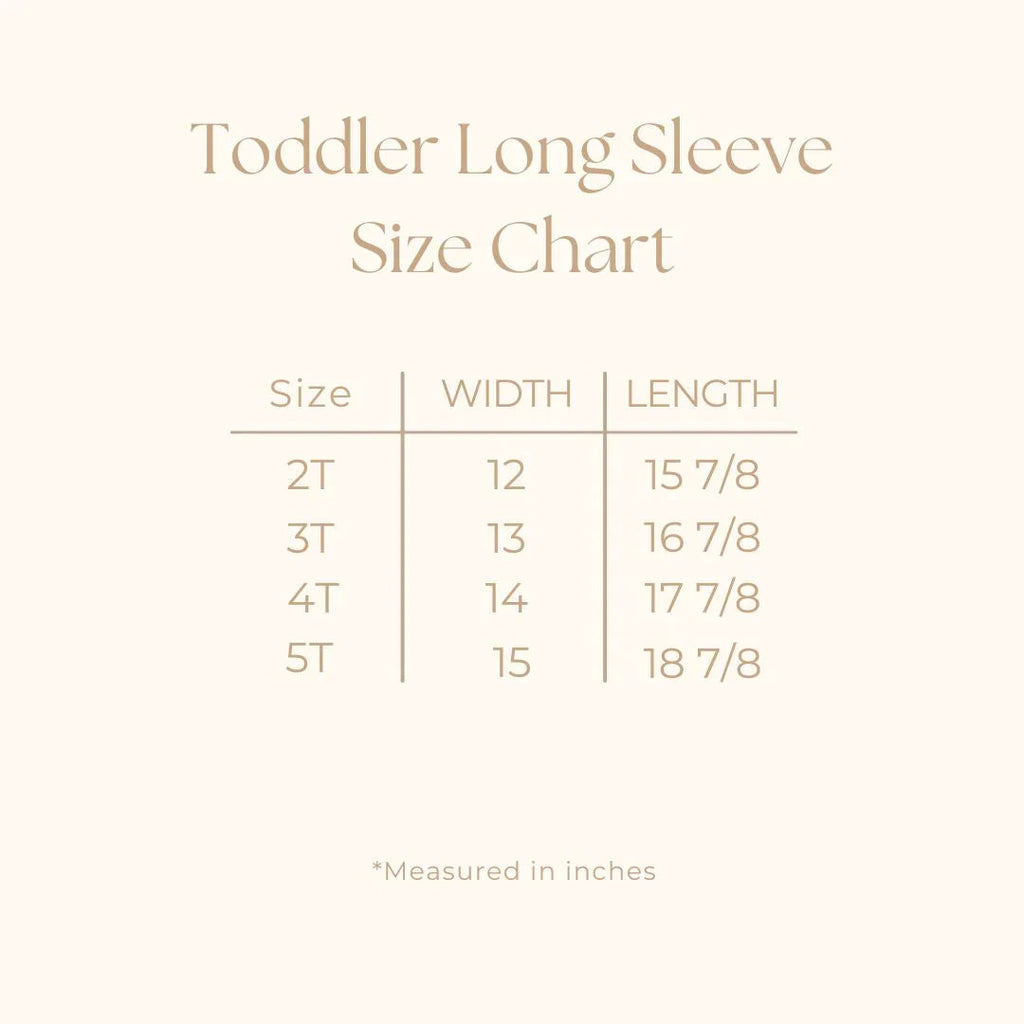 Merry Stacked Wavy Glitter | Toddler Graphic Long Sleeve Tee product image 3