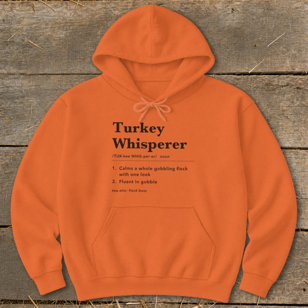 Turkey Whisperer Definition Hoodie product image 10