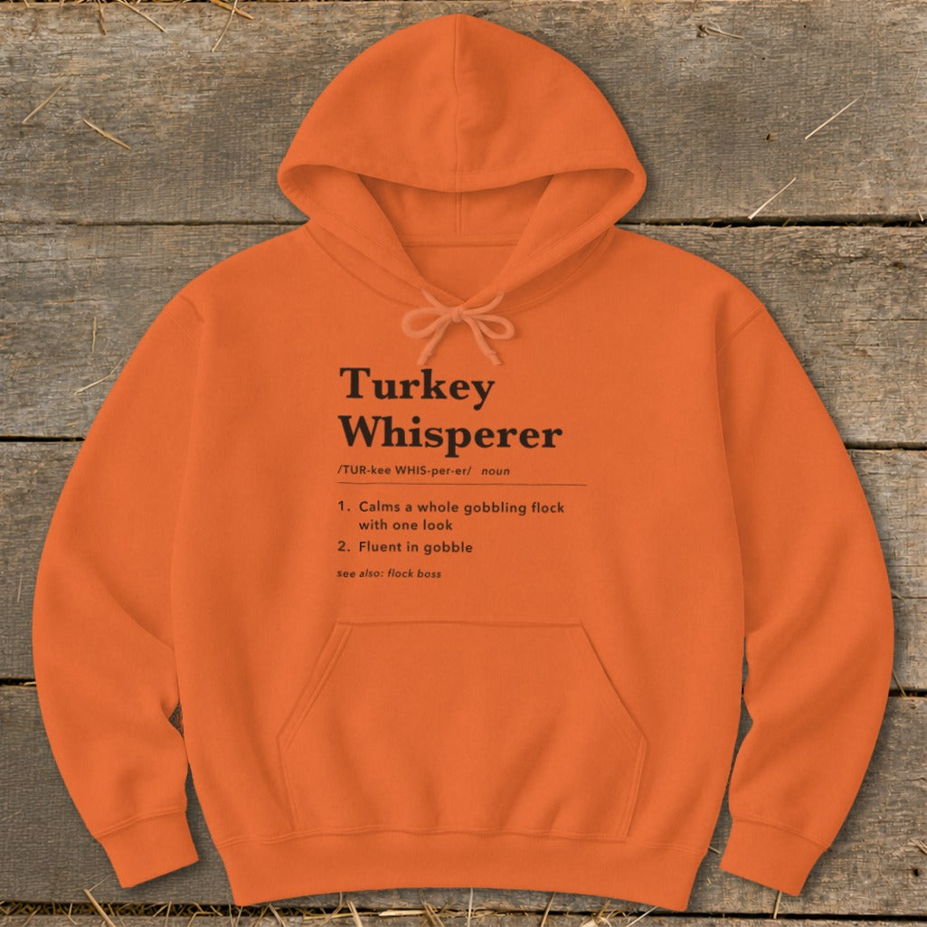 Turkey Whisperer Definition Hoodie product image 10