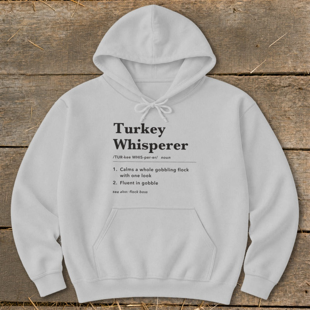 Turkey Whisperer Definition Hoodie product image 3