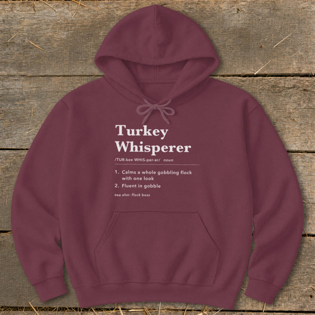 Turkey Whisperer Definition Hoodie product image 5