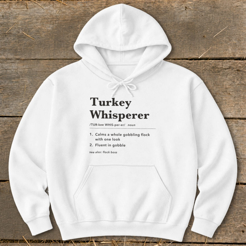 Turkey Whisperer Definition Hoodie product image 7