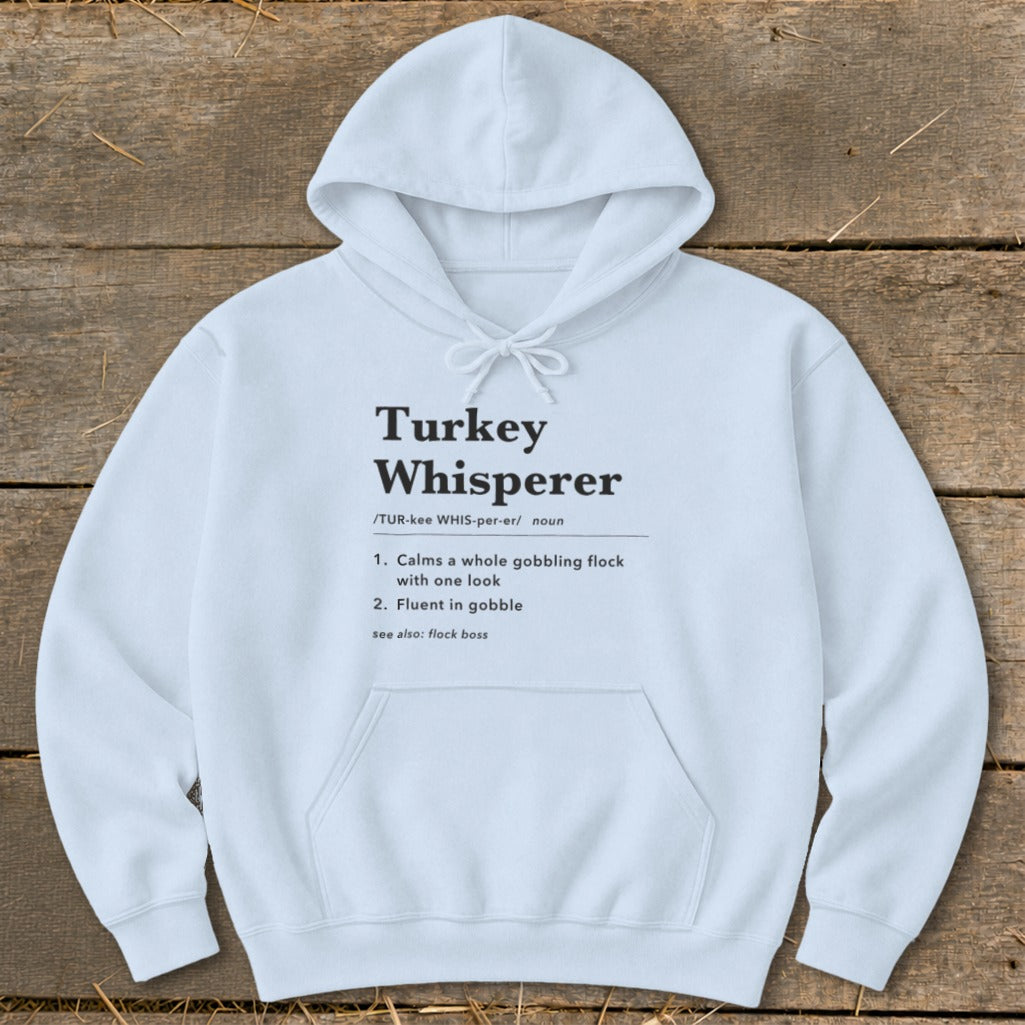 Turkey Whisperer Definition Hoodie product image 9