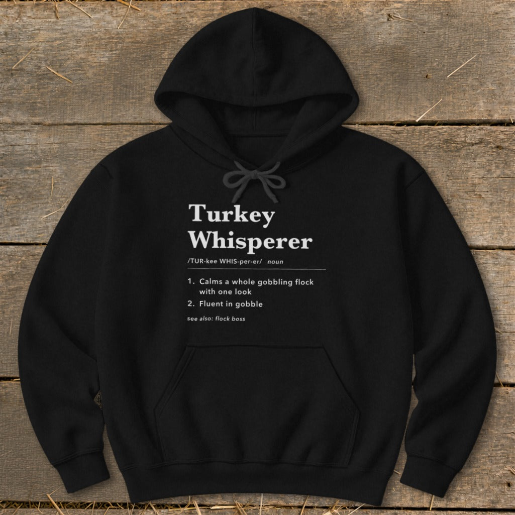 Turkey Whisperer Definition Hoodie product image 1
