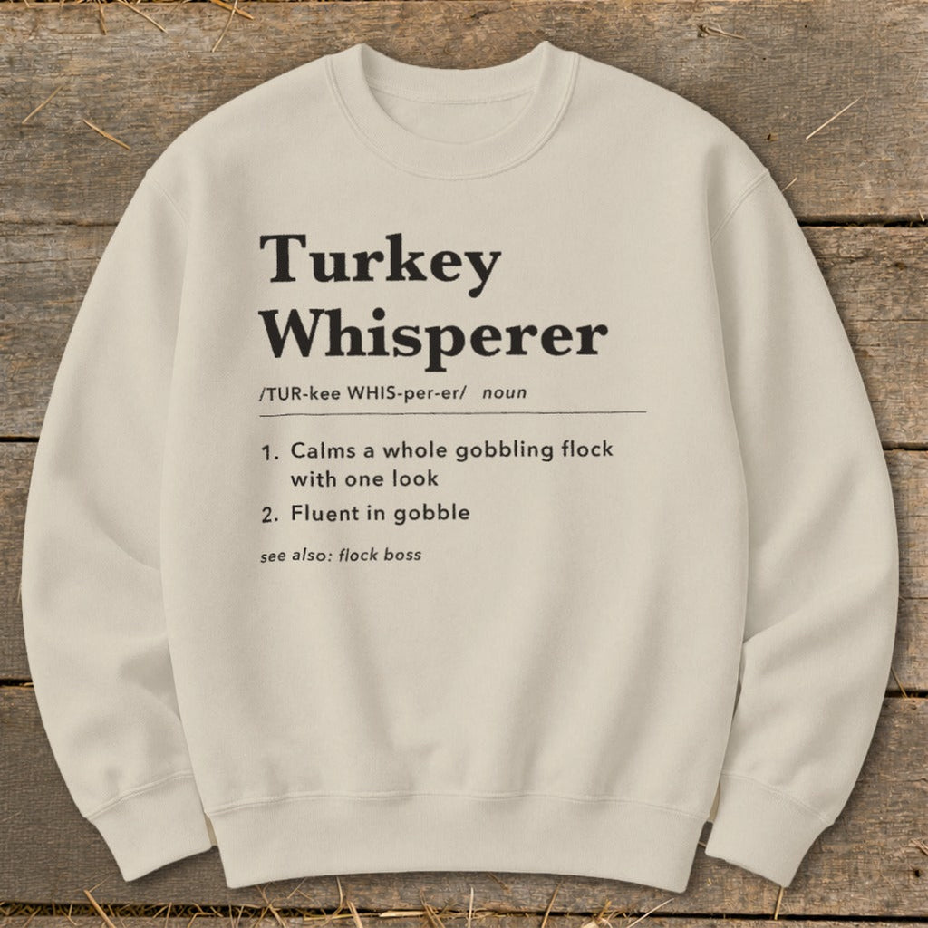 Turkey Whisperer Definition Sweatshirt product image 2