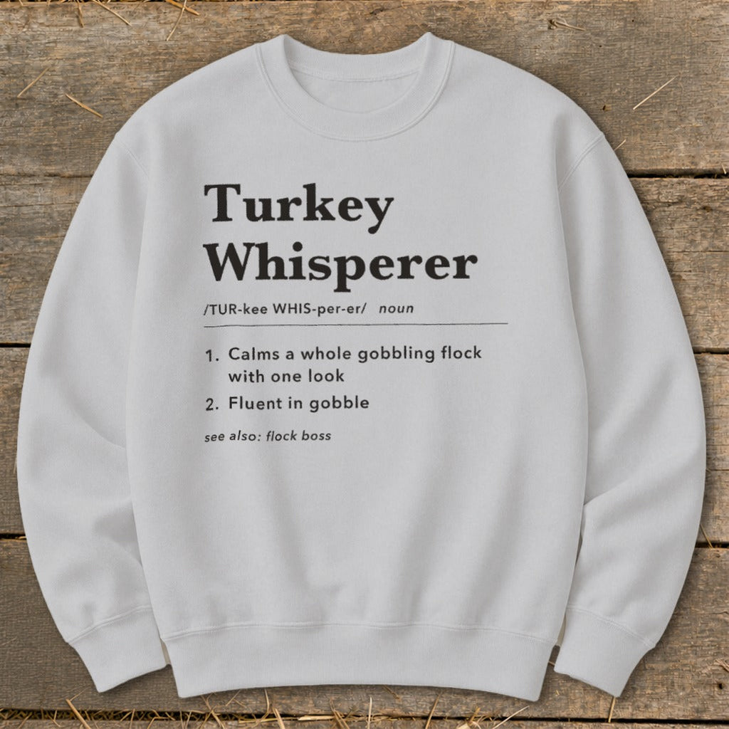 Turkey Whisperer Definition Sweatshirt product image 3