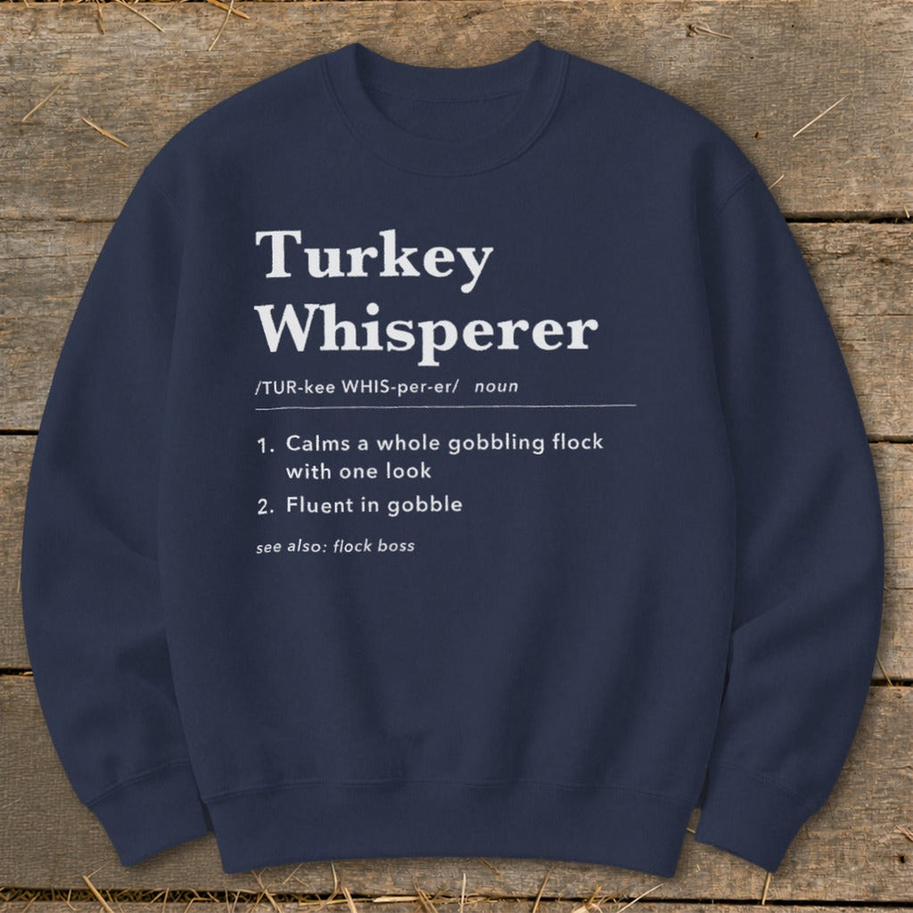 Turkey Whisperer Definition Sweatshirt product image 4