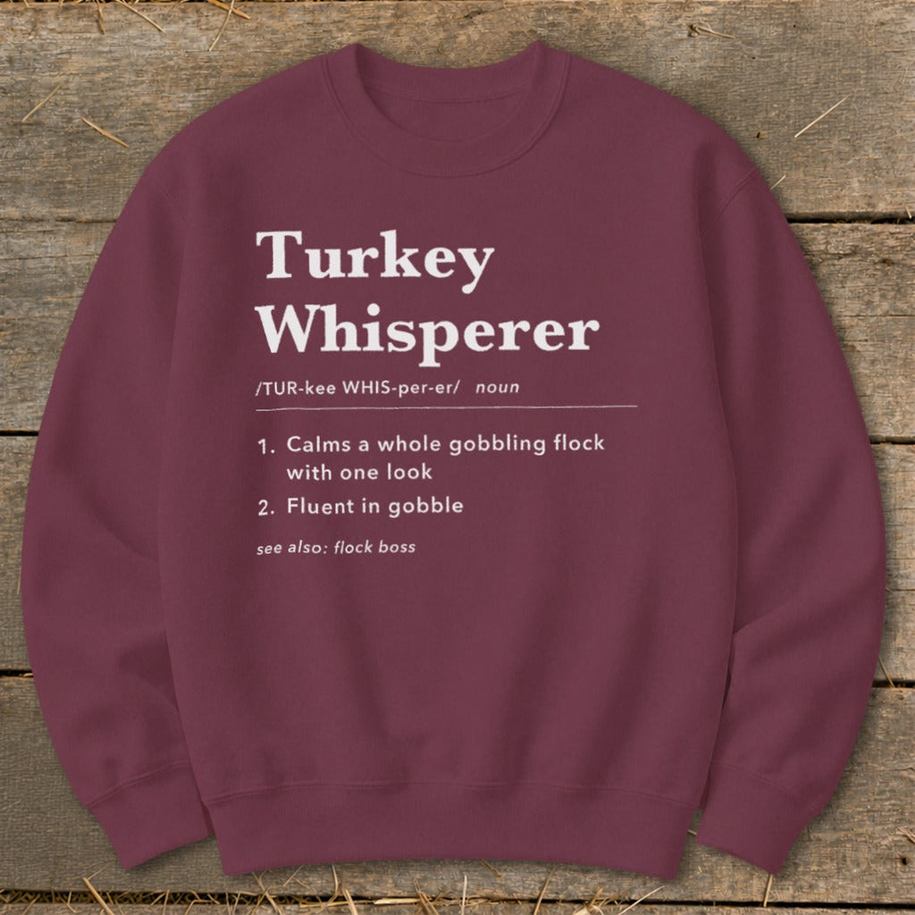 Turkey Whisperer Definition Sweatshirt product image 5