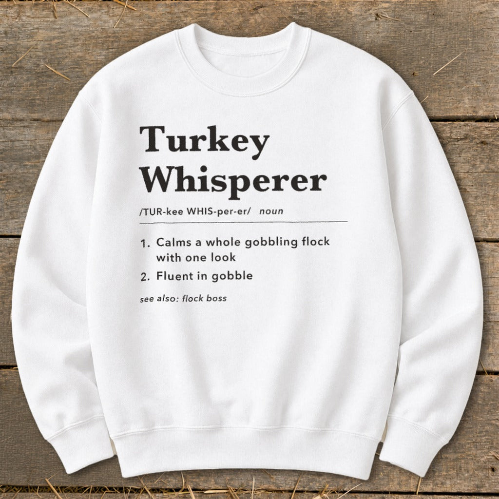 Turkey Whisperer Definition Sweatshirt product image 6