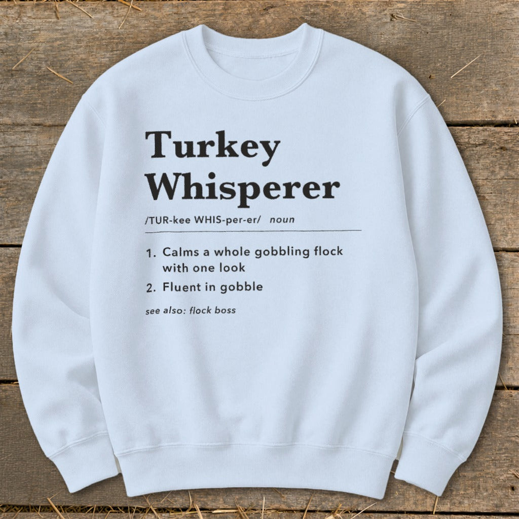 Turkey Whisperer Definition Sweatshirt product image 8