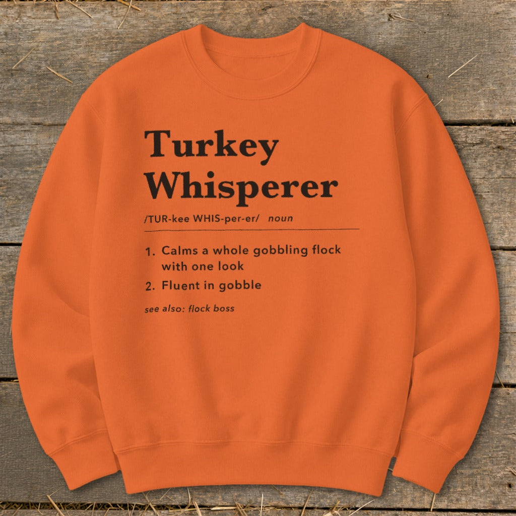 Turkey Whisperer Definition Sweatshirt product image 9