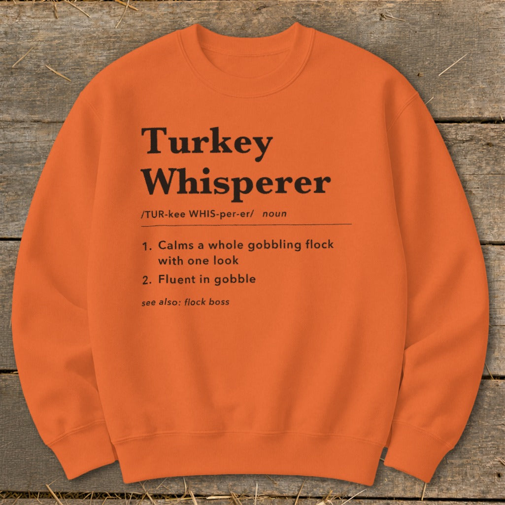 Turkey Whisperer Definition Sweatshirt product image 9