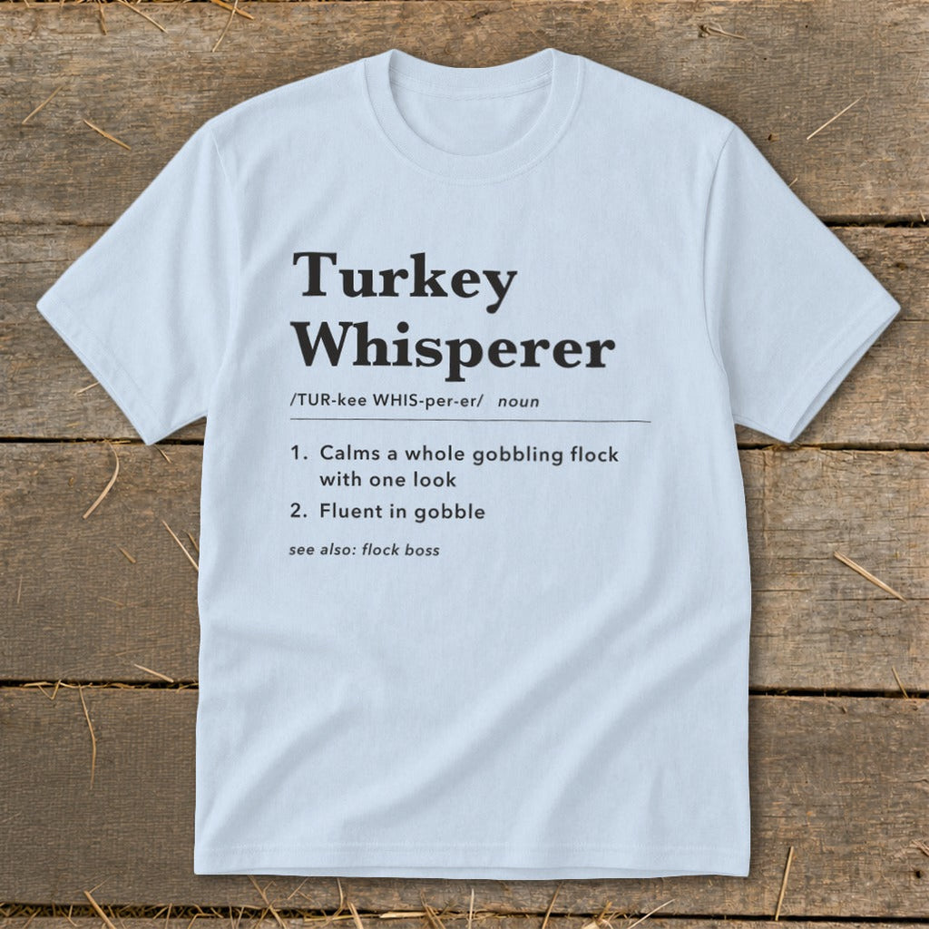 Turkey Whisperer Definition Youth Tee product image 10