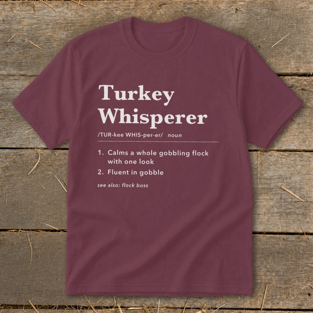 Turkey Whisperer Definition Youth Tee product image 5