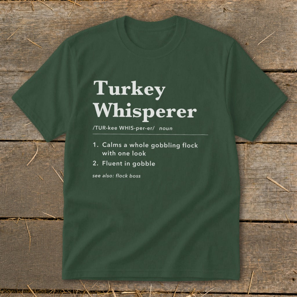 Turkey Whisperer Definition Youth Tee product image 6