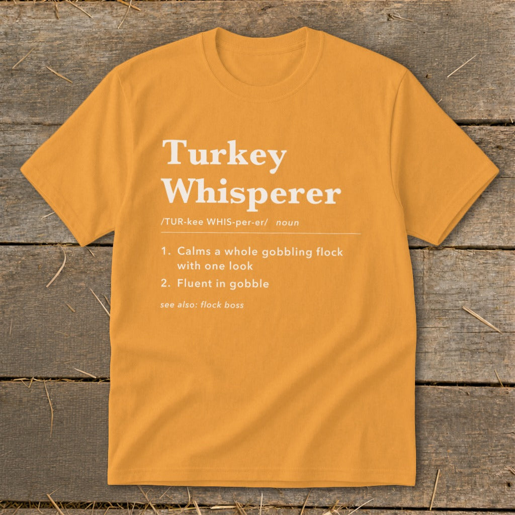 Turkey Whisperer Definition Youth Tee product image 7