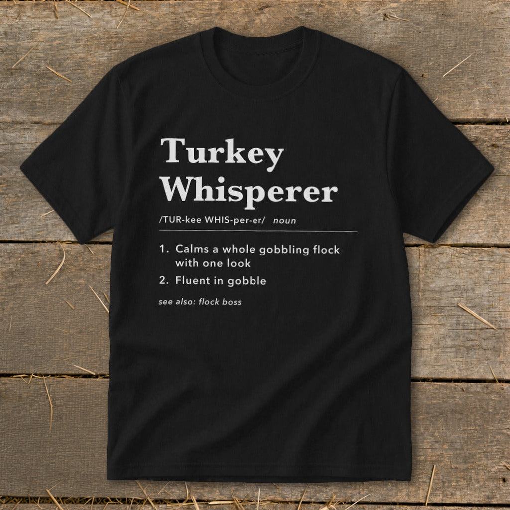 Turkey Whisperer Definition Youth Tee product image 1