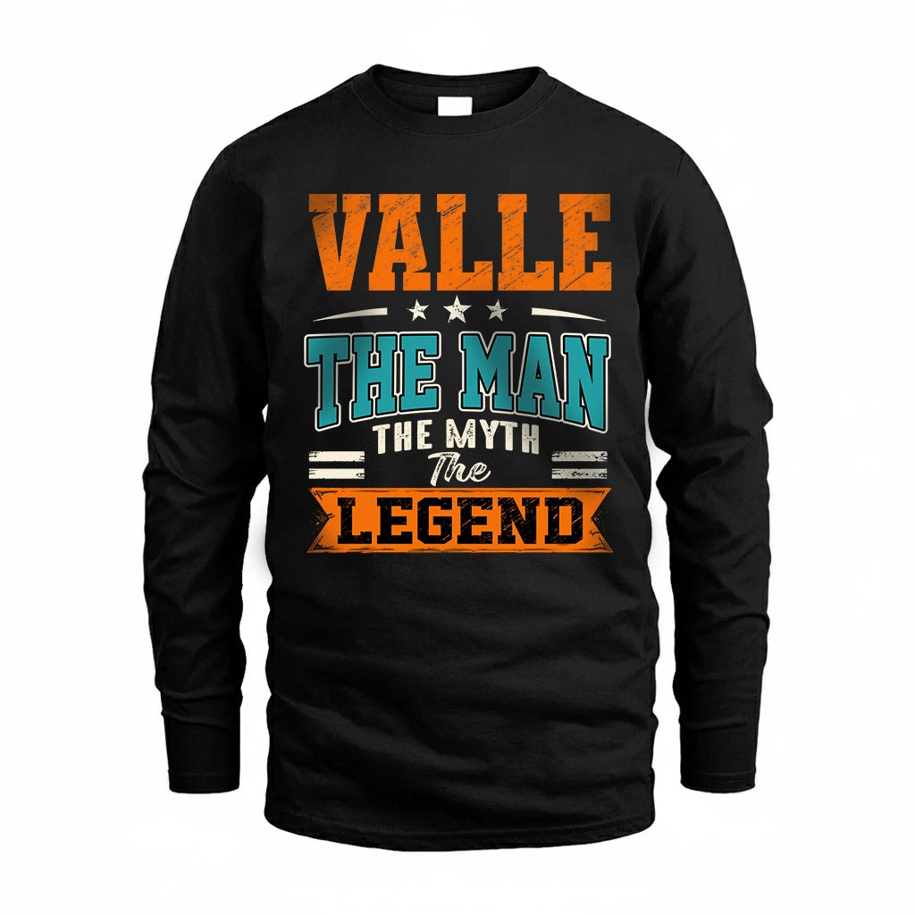 VALLE HH F007 The Man Myth Legend Personalized Shirt – Gift product image 4