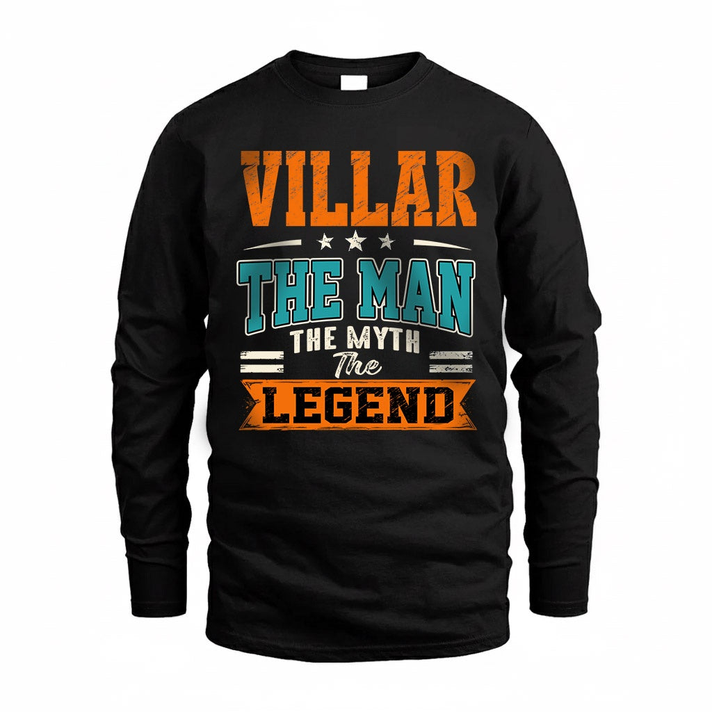 VILLAR HH F007 The Man Myth Legend Personalized Shirt – product image 4