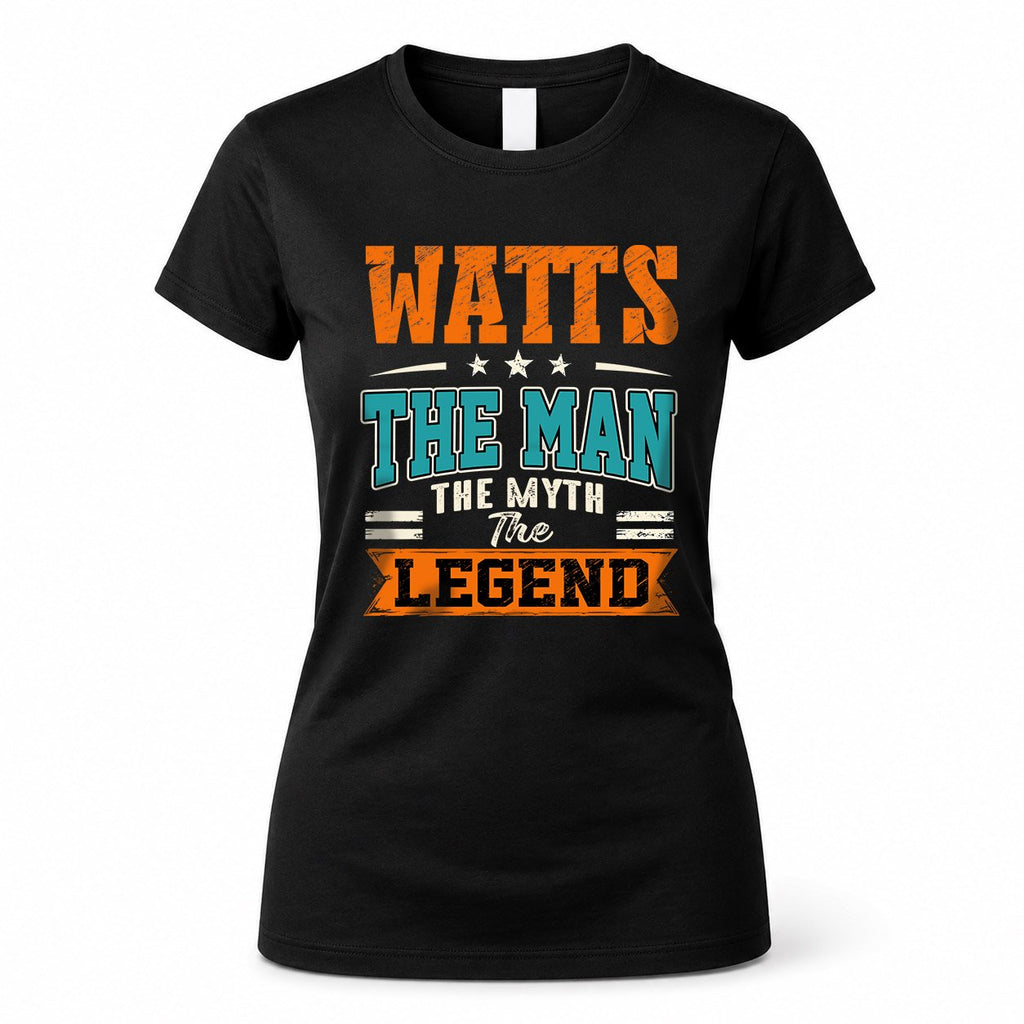WATTS HH F007 The Man Myth Legend Personalized Shirt – Gift product image 5
