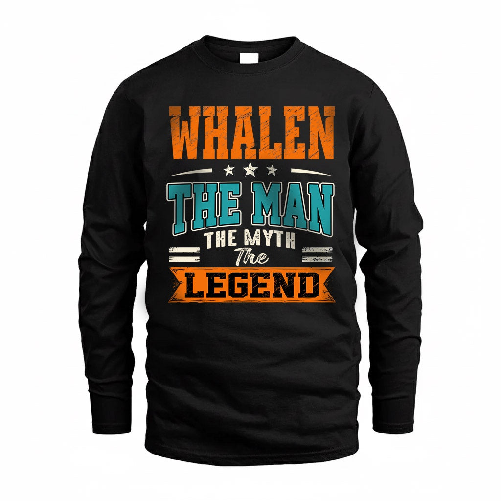 WHALEN HH F007 The Man Myth Legend Personalized Shirt – product image 4