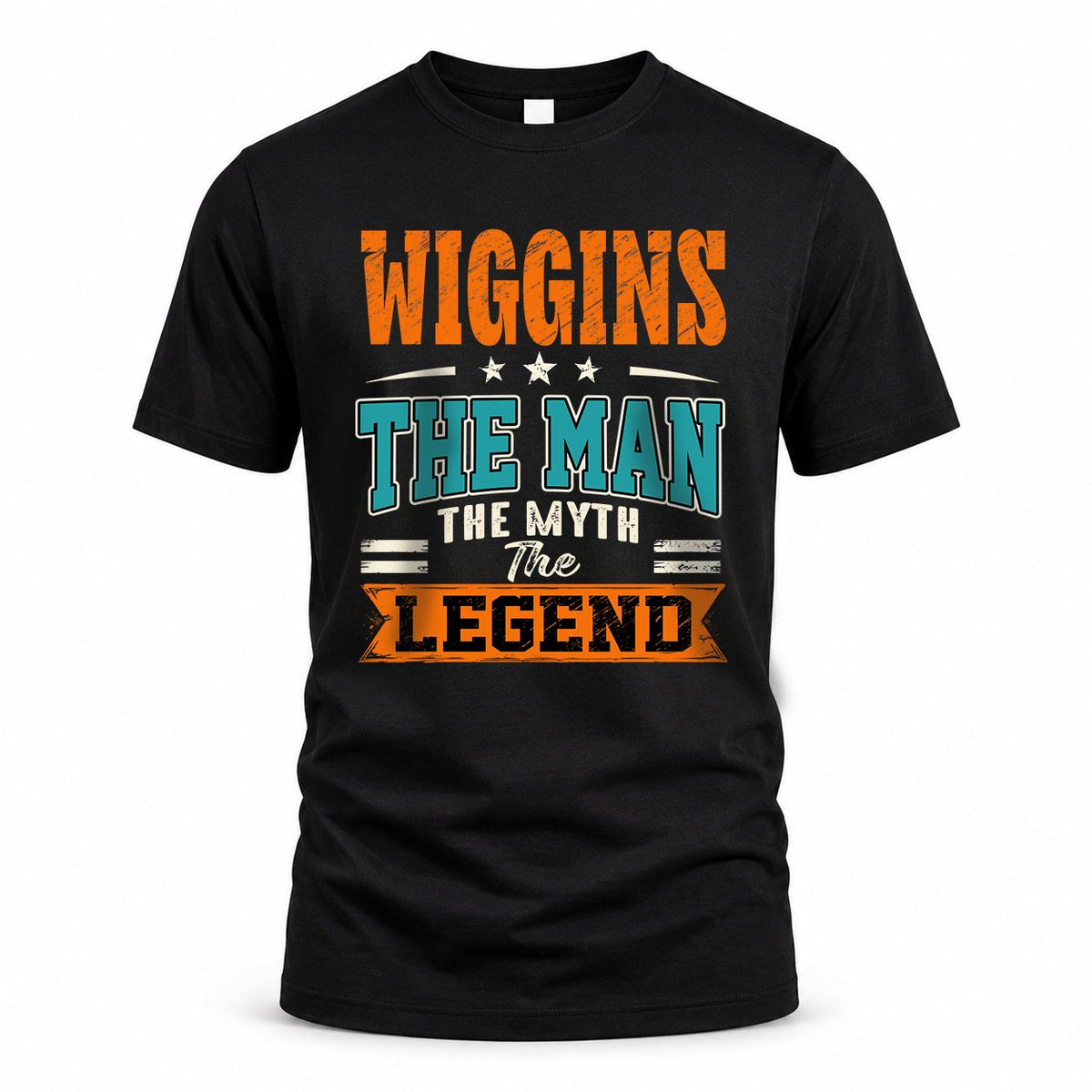WIGGINS HH F007 The Man Myth Legend Personalized Shirt – product image 1