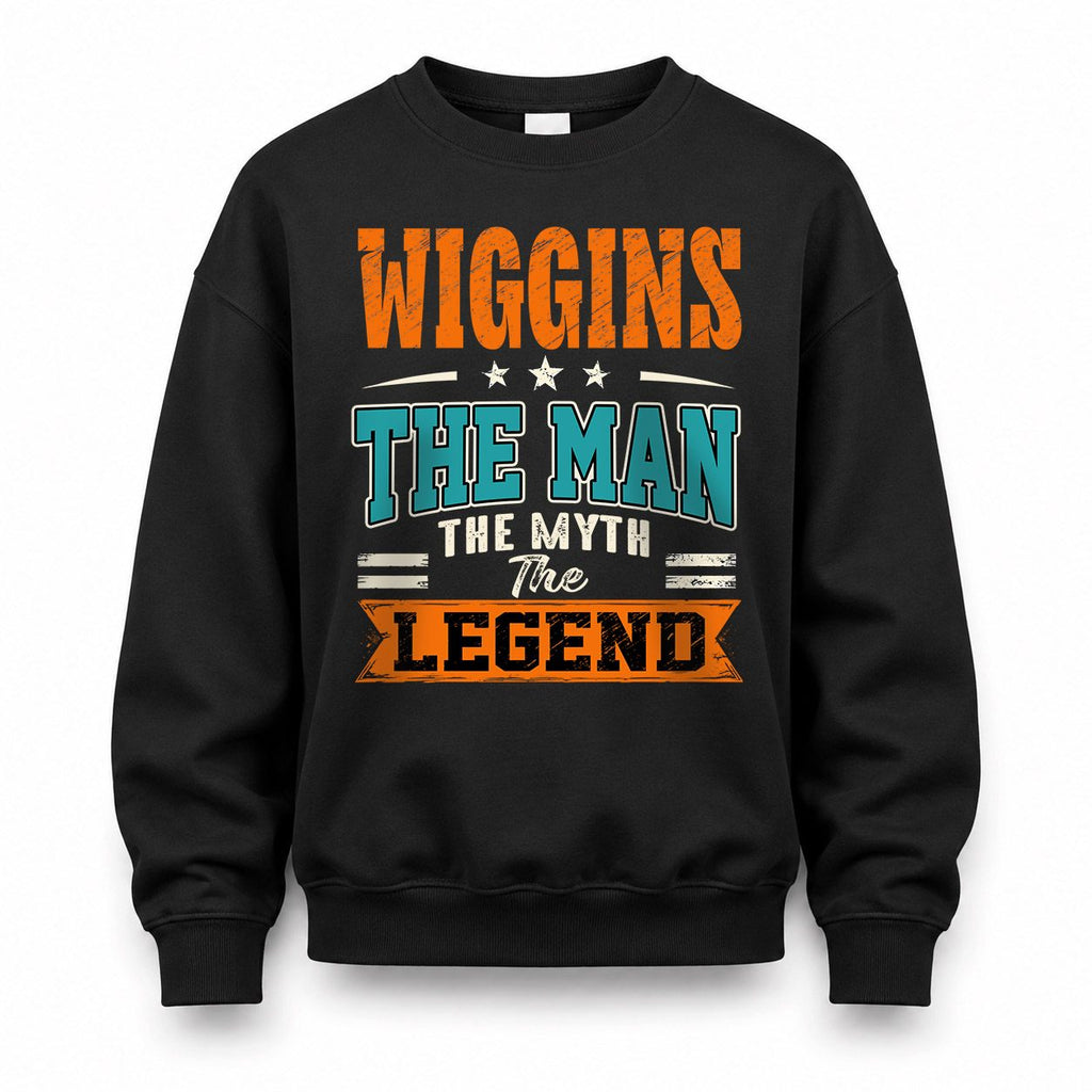 WIGGINS HH F007 The Man Myth Legend Personalized Shirt – product image 3