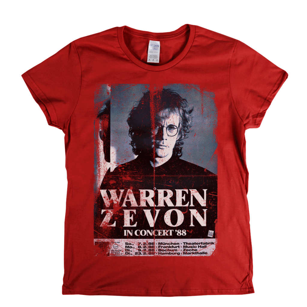 Warren Zevon Womens T-Shirt product image 4