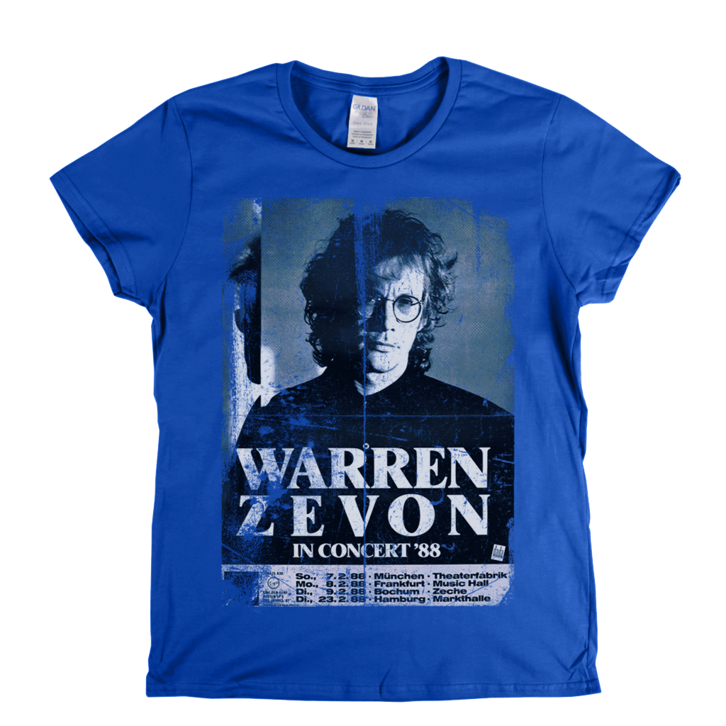 Warren Zevon Womens T-Shirt product image 5