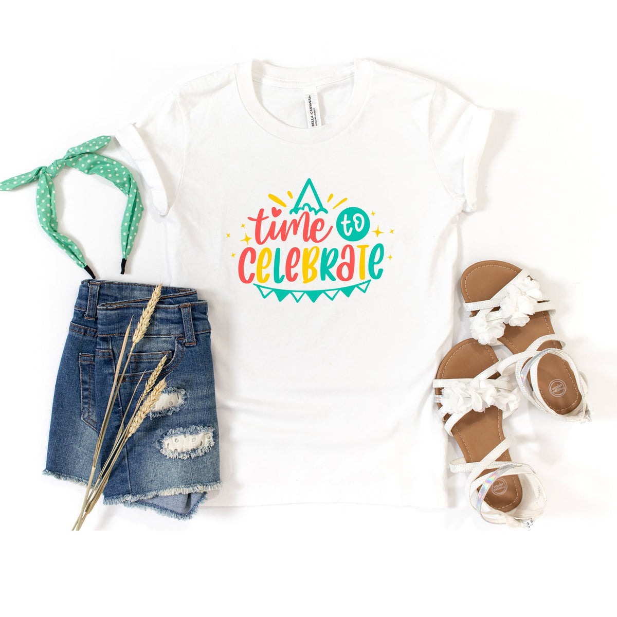 Time To Celebrate | Youth Graphic Short Sleeve Tee product image 2