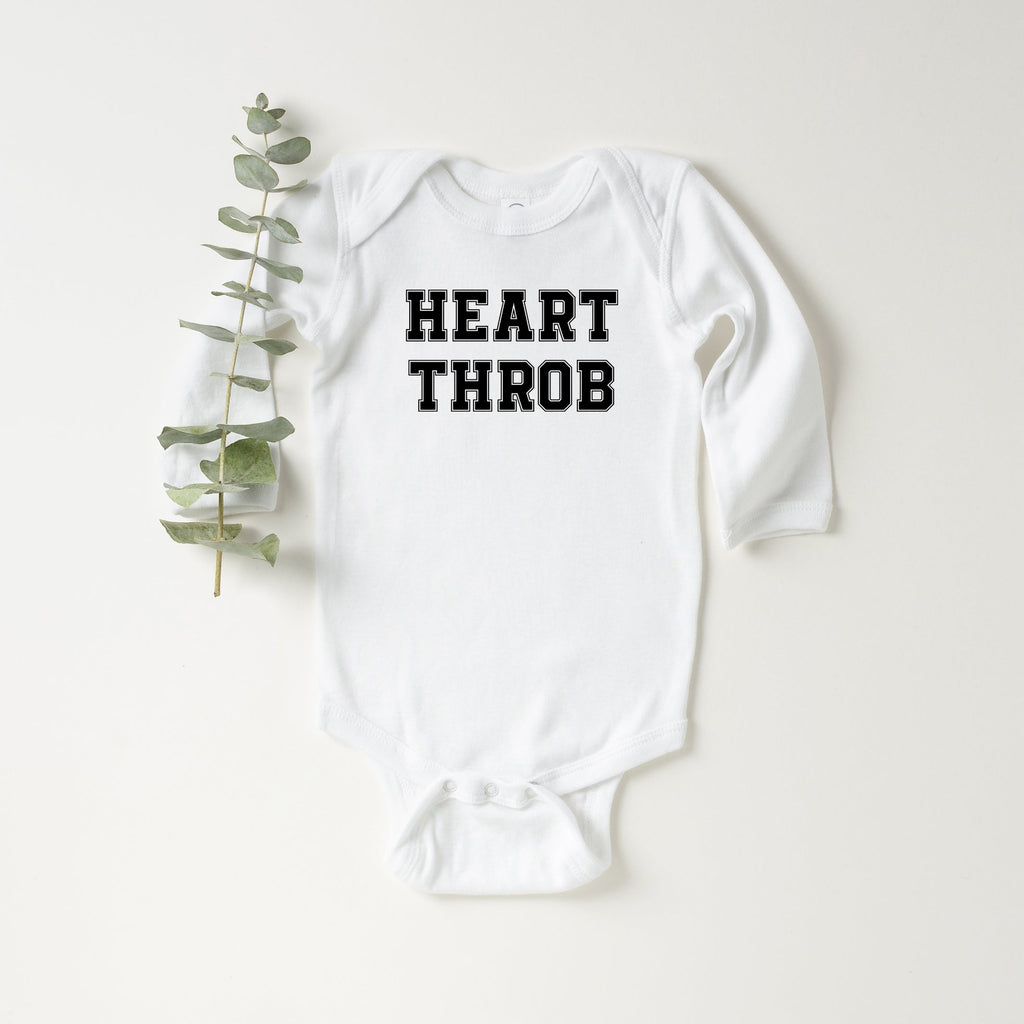Heart Throb | Baby Graphic Long Sleeve Bodysuit