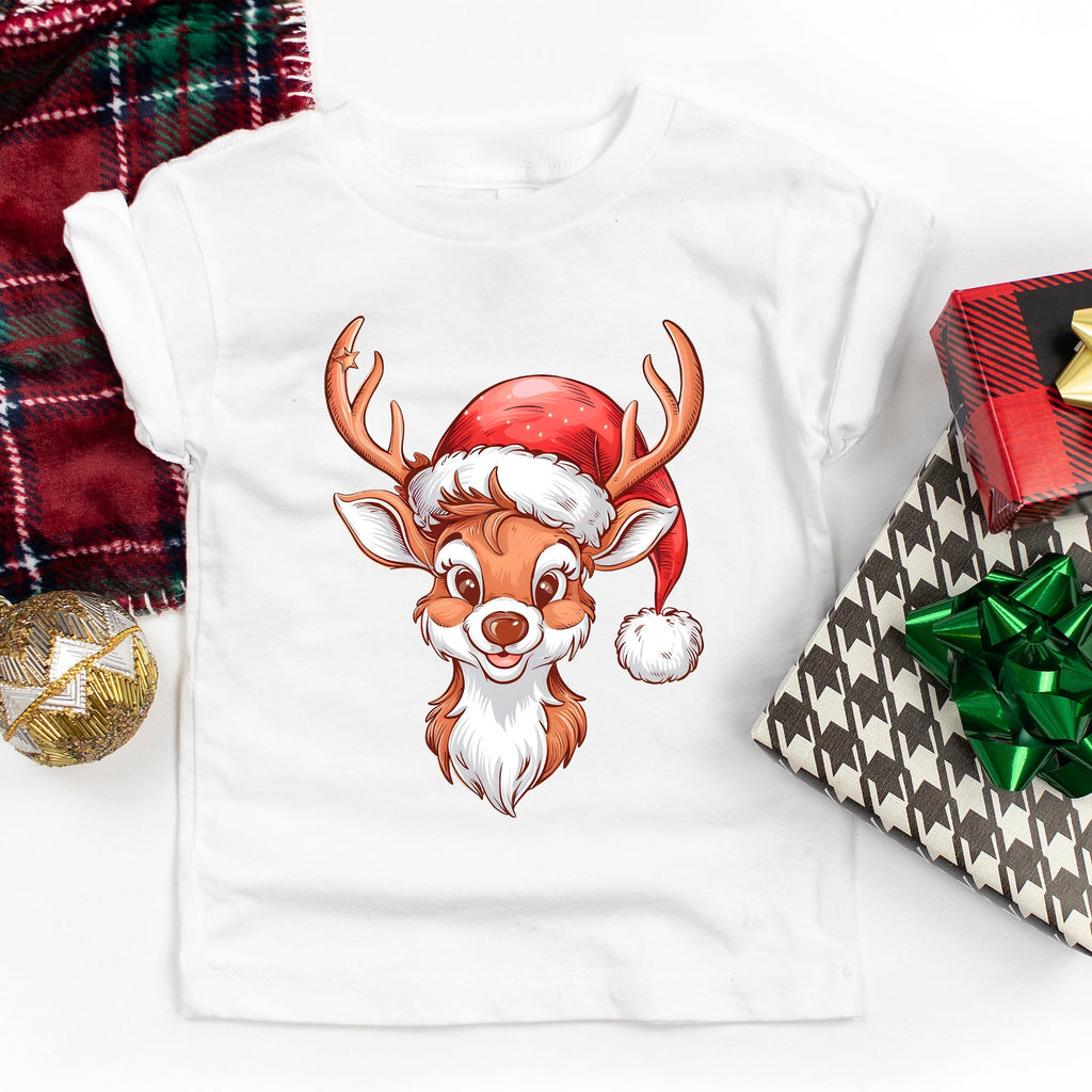 Cute Reindeer Head | Youth Graphic Short Sleeve Tee product image 1