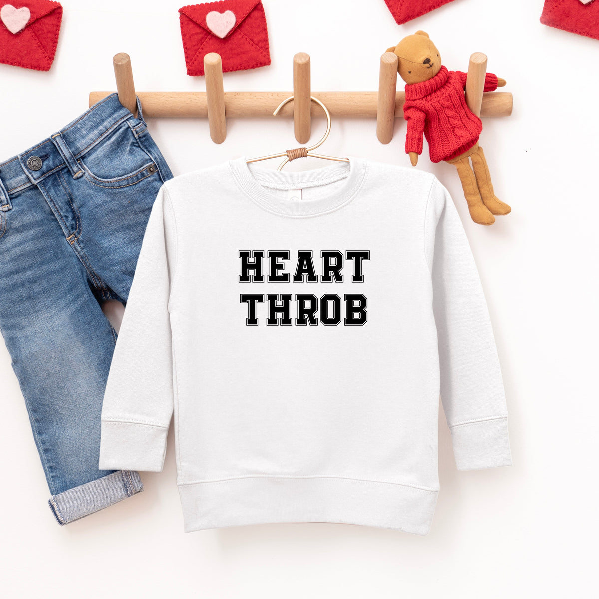 Heart Throb | Toddler Graphic Sweatshirt product image 1