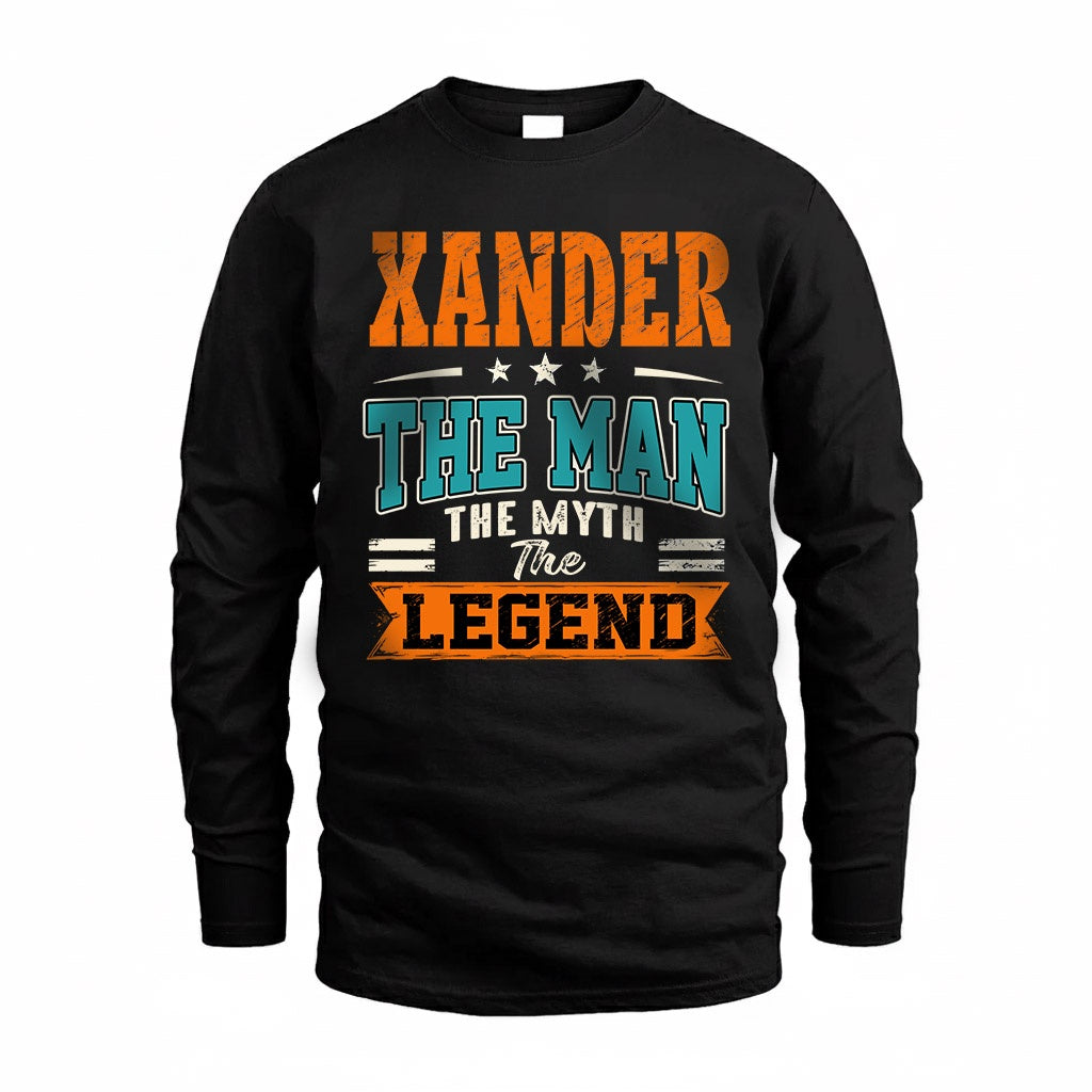 XANDER HH F007 The Man Myth Legend Personalized Shirt – product image 4