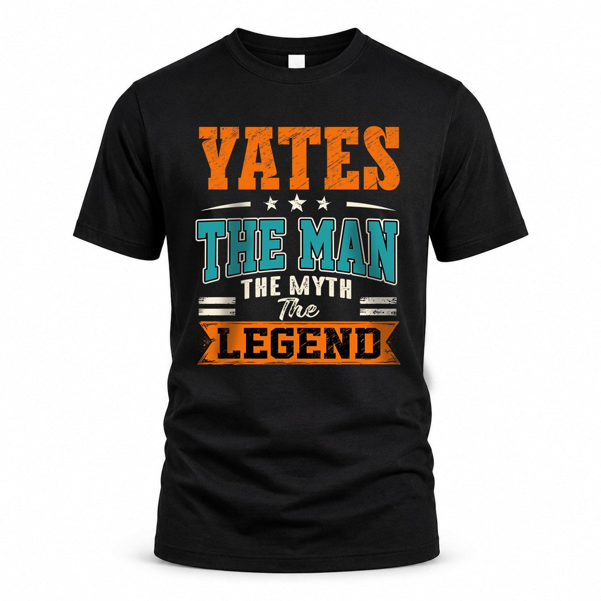 YATES HH F007 The Man Myth Legend Personalized Shirt – Gift product image 1