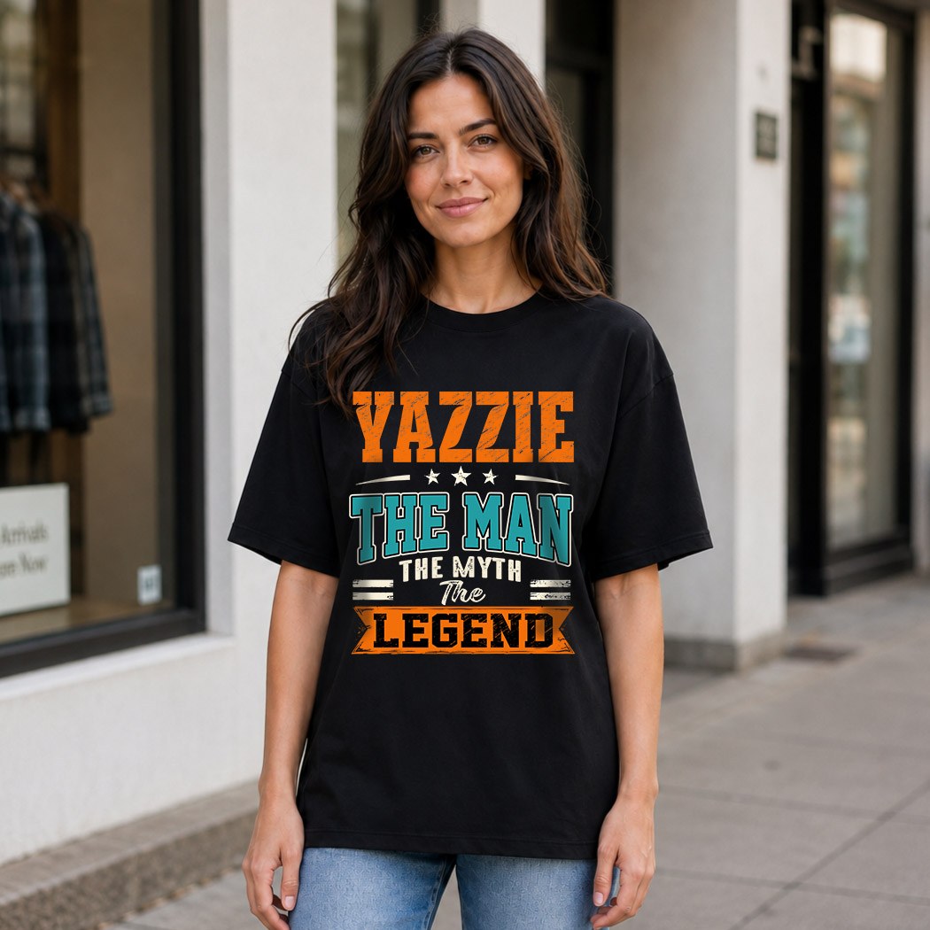 YAZZIE HH F007 The Man Myth Legend Personalized Shirt – product image 8