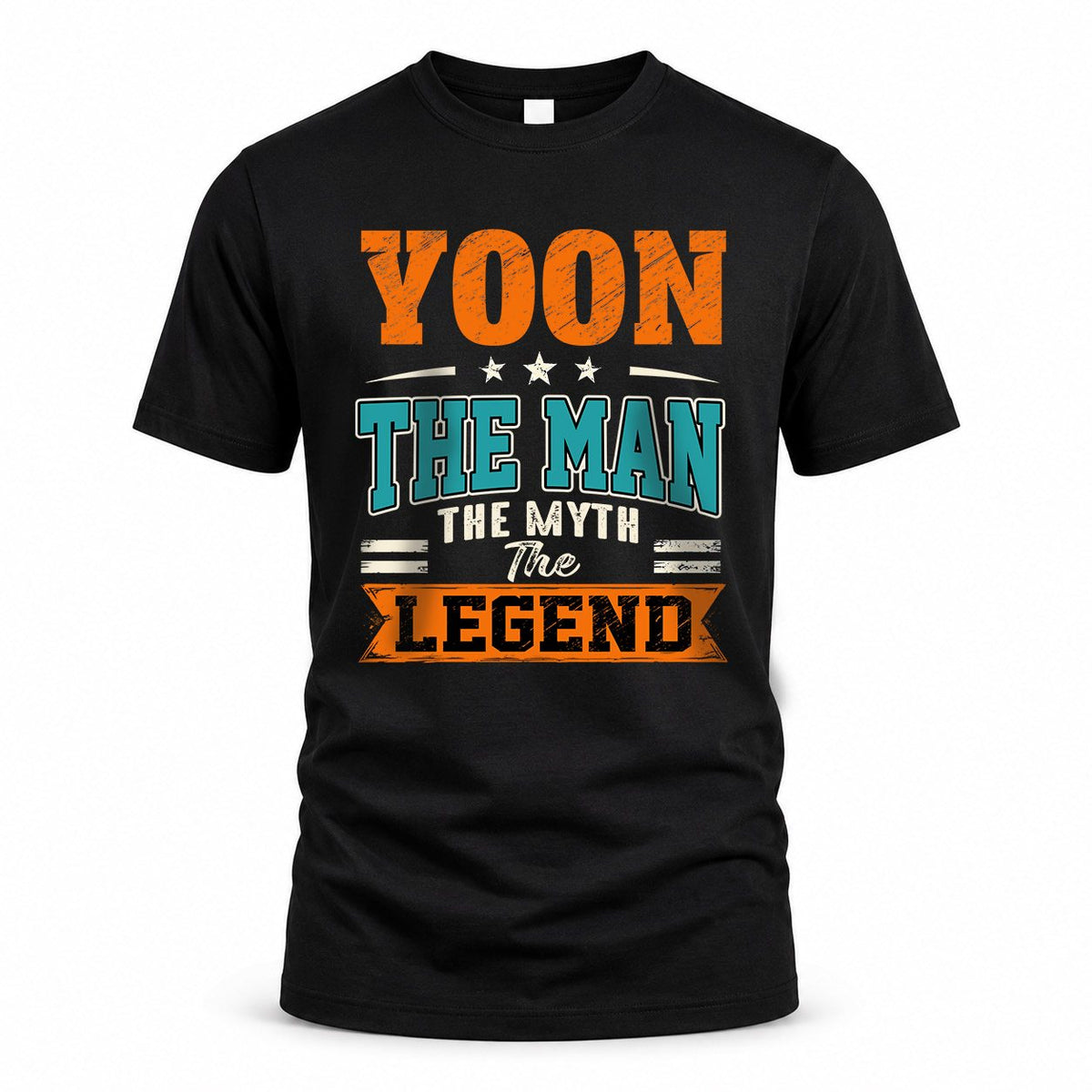 YOON HH F007 The Man Myth Legend Personalized Shirt – Gift product image 1