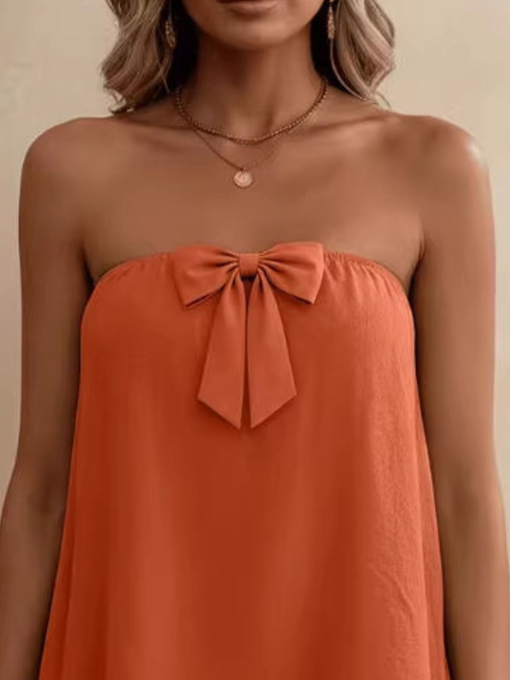 Bowknot Tube Top & Shorts Set product image 8
