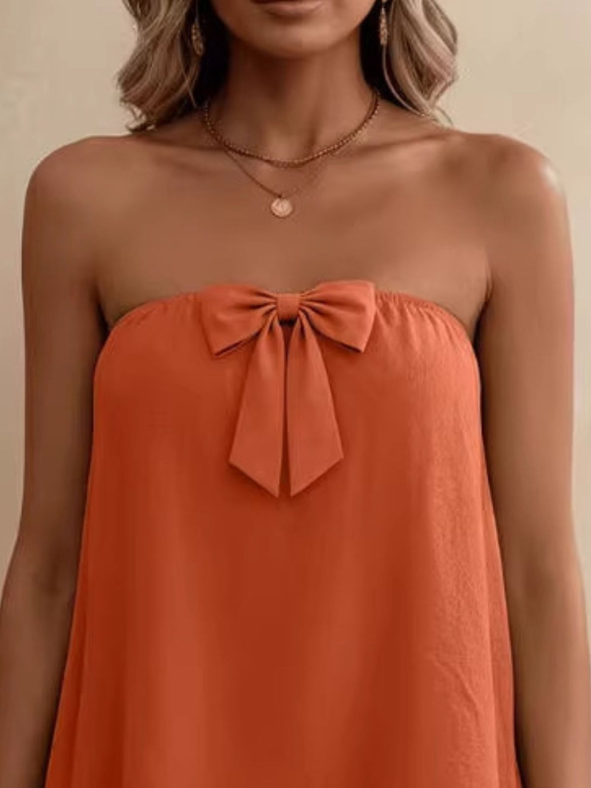 Bowknot Tube Top & Shorts Set product image 8