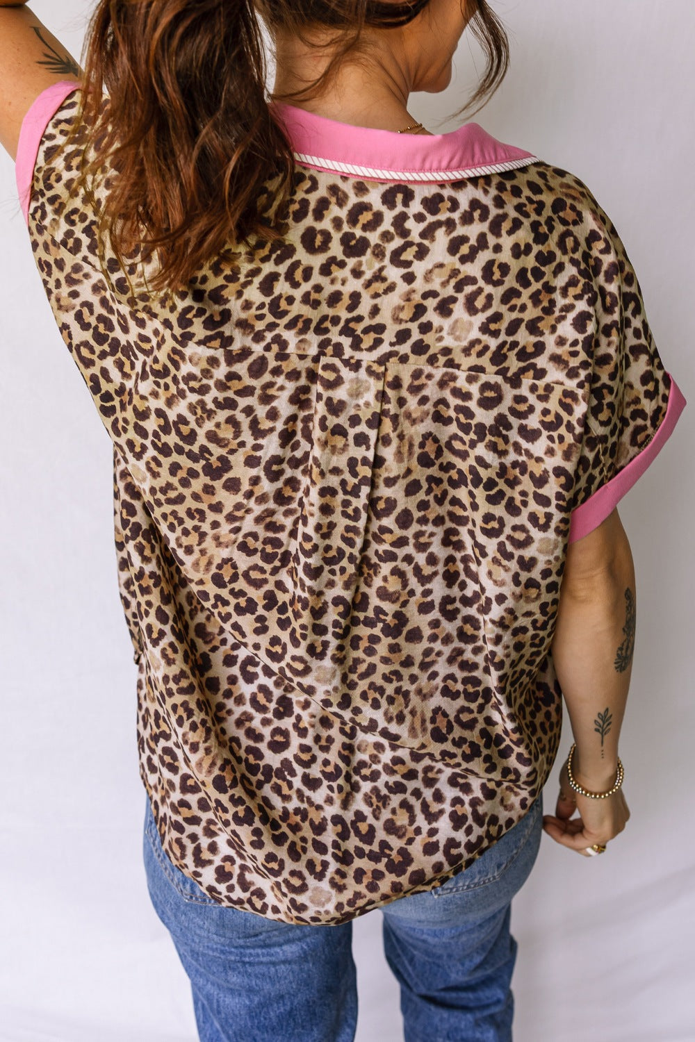 Leopard Print Short Sleeve Shirt product image 2